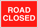 road closed